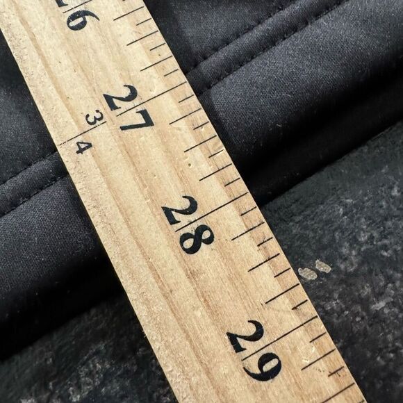 Swiss Tech Men’s Black 100% Polyester Zip Up Jacket High Neck Small Logo Size L - Picture 5 of 9